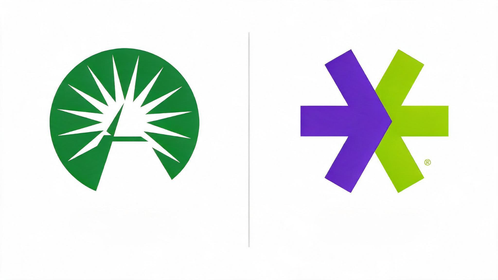 Fidelity and E*TRADE logos side by side
