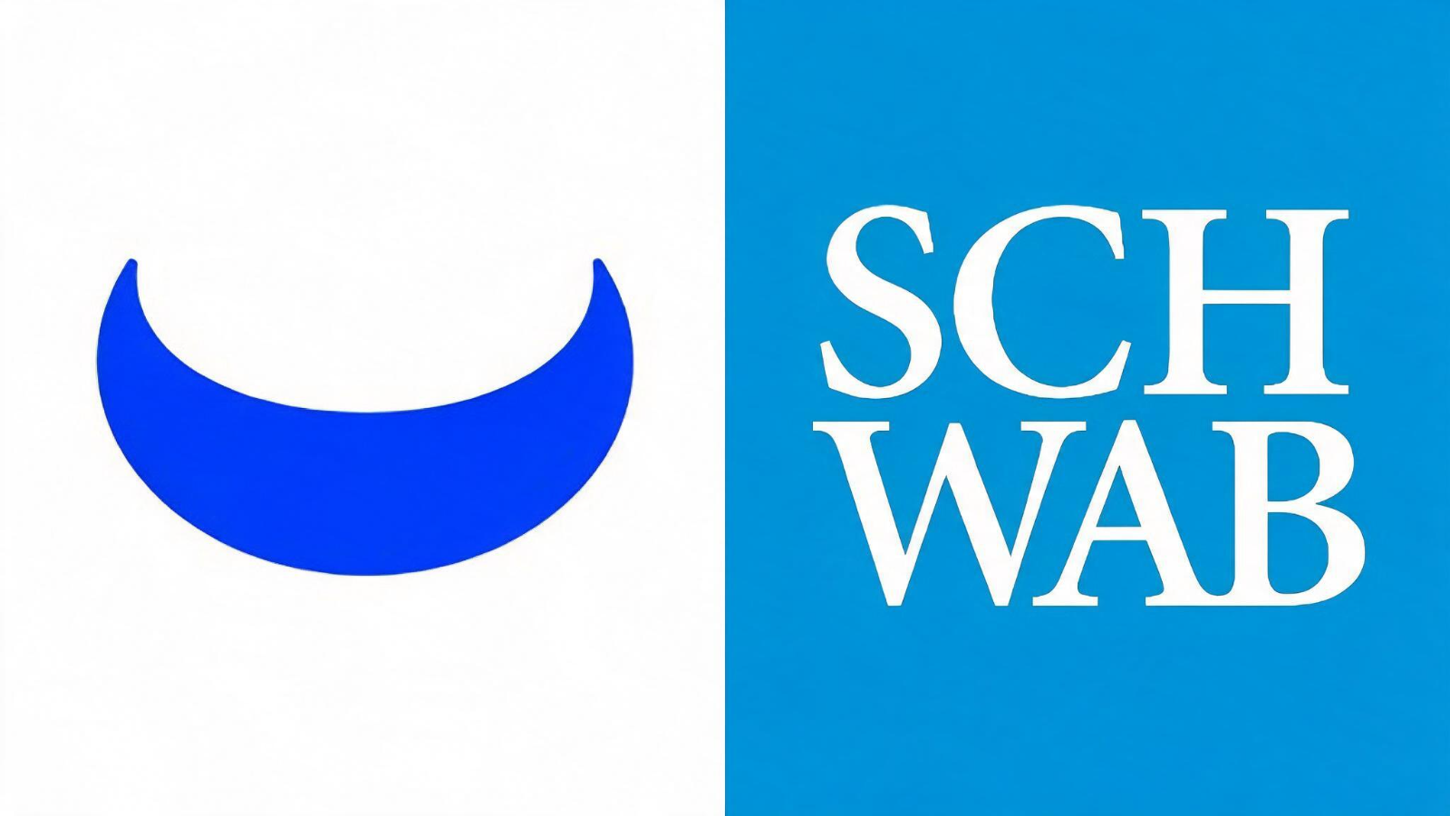 Webull and Charles Schwab logos side by side