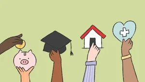 The scariest number in parenthood isn't the cost of diapers, daycare, or even braces. It is the projected cost of a college degree in 18 years.